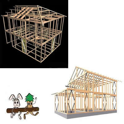 制振+耐震工法のイメージ図